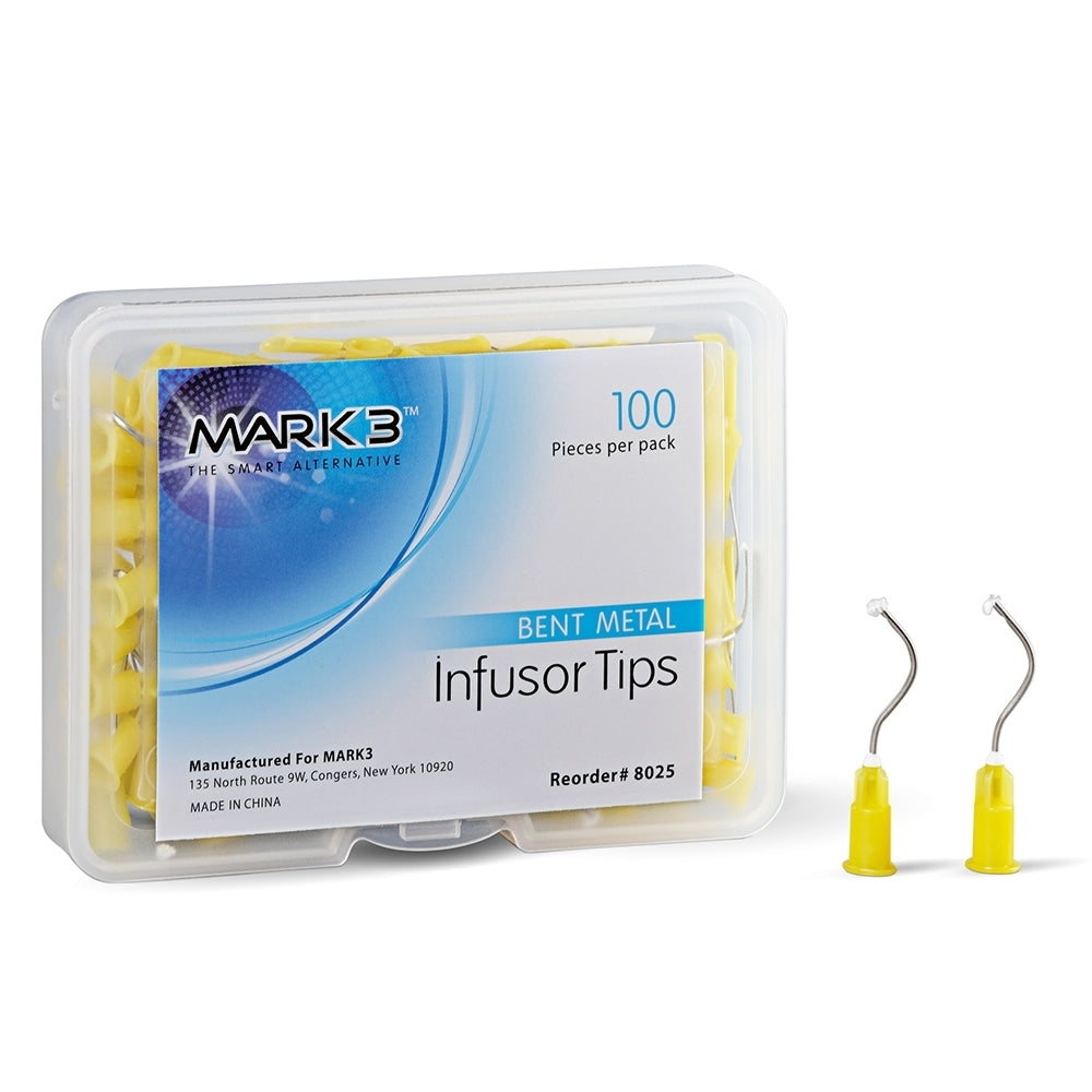 MARK3 | Infusor Tips Bent 100/pk by MARK3 | 100-8025
