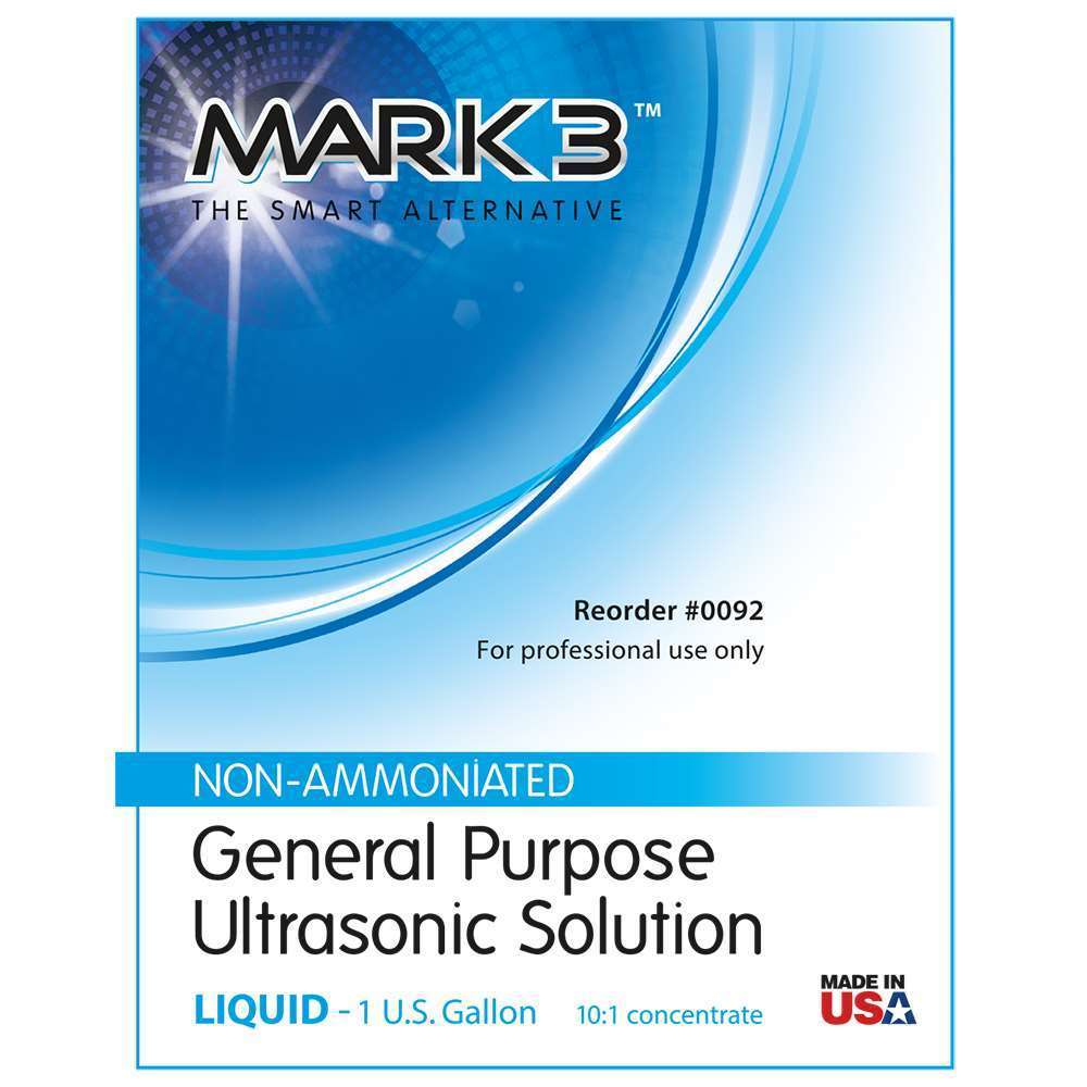 MARK3 | General Purpose Ultrasonic Solution - Non-Ammoniated by MARK3 | 100-0092