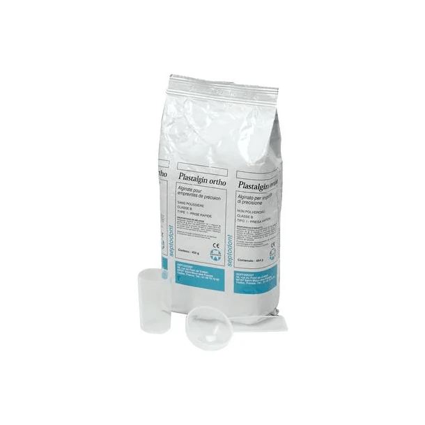 Plastalgin Regular Set Dust-Free Alginate, Apple Flavored, 16 oz. Bag 01-C1100