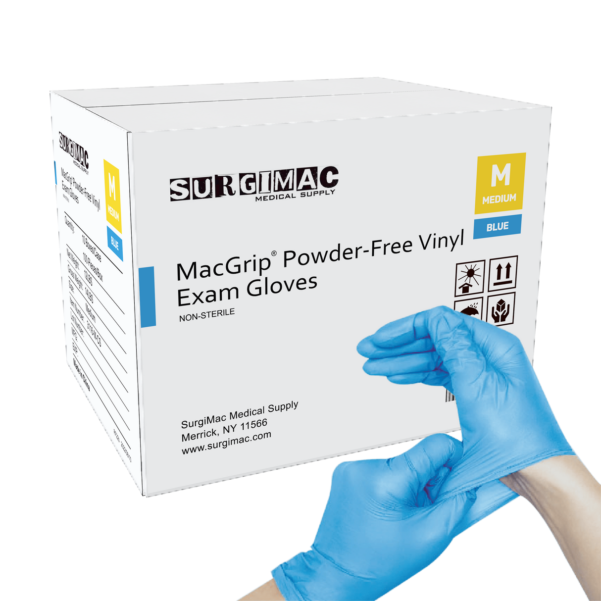 Vinyl Exam Glove MacGrip: Affordable Hand Protection - SurgiMac