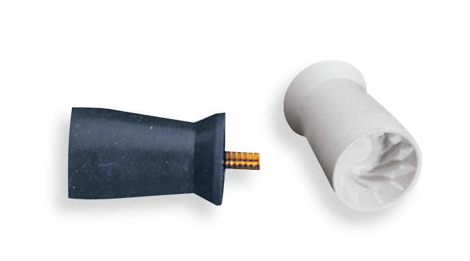 Young Dental | Young Turbo, Screw, Firm, White, Prophy Cups, 720/cs | 052305