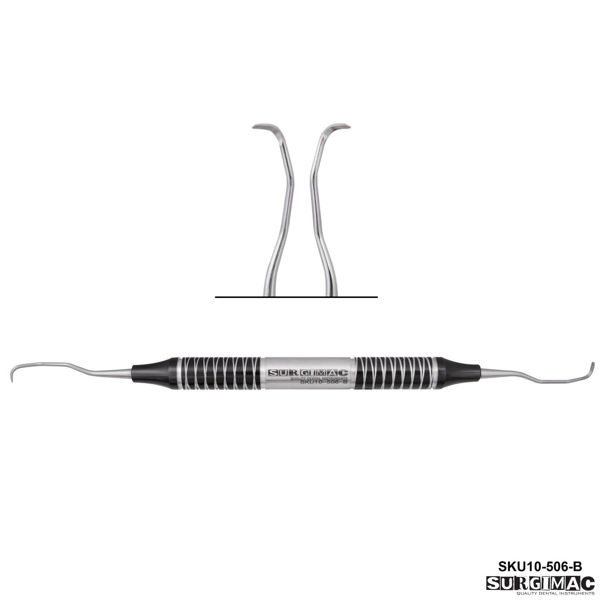 SurgiMac | SurgiMac #11/12 Gracey Curette, Double Ended, Stainless Steel, Air Series, 1/Pk | 10-506-A