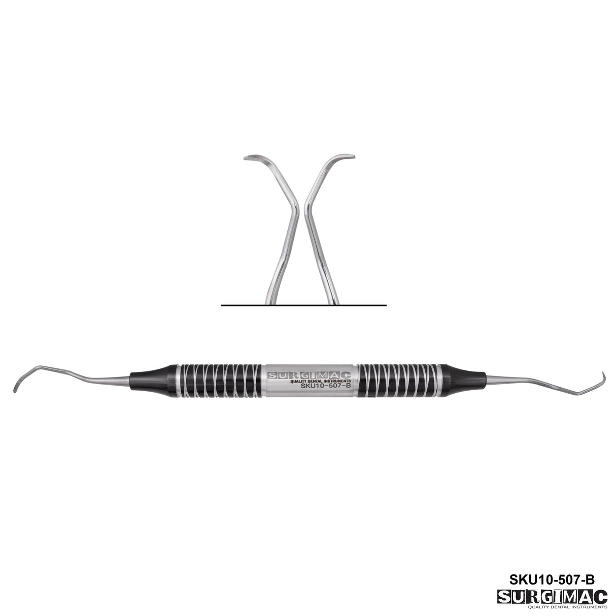 SurgiMac | SurgiMac #13/14 Gracey Curette, Double Ended, Stainless Steel, Air Series, 1/Pk | 10-507-B