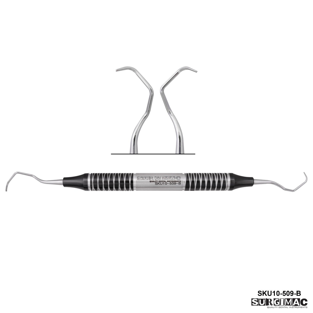 SurgiMac | SurgiMac #17/18 Gracey Curette, Double Ended, Stainless Steel, Air Series, 1/Pk | 10-509