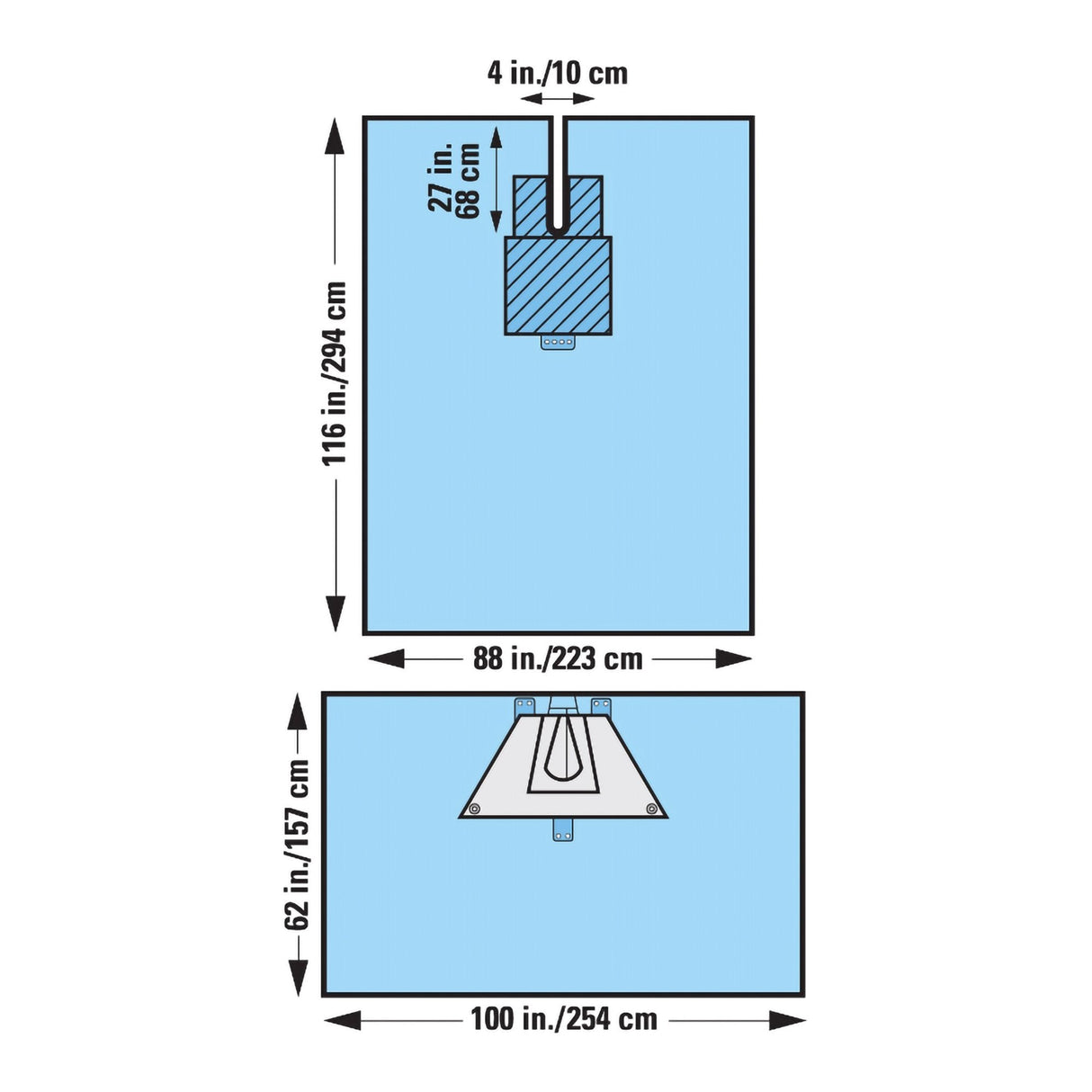 O&M Halyard Inc | Instrument Table Cover | 29259NS