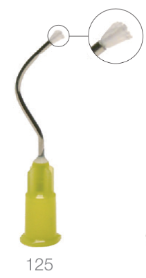 Pac-Dent | iFlo Hemo-STAT infusor tip w/ brush-padded end, 100 per pack | 125