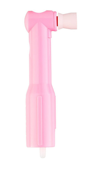 Classic Pink Petite Web Disposable Prophy Angle in Pink, 1200/Box. With Petite 136812