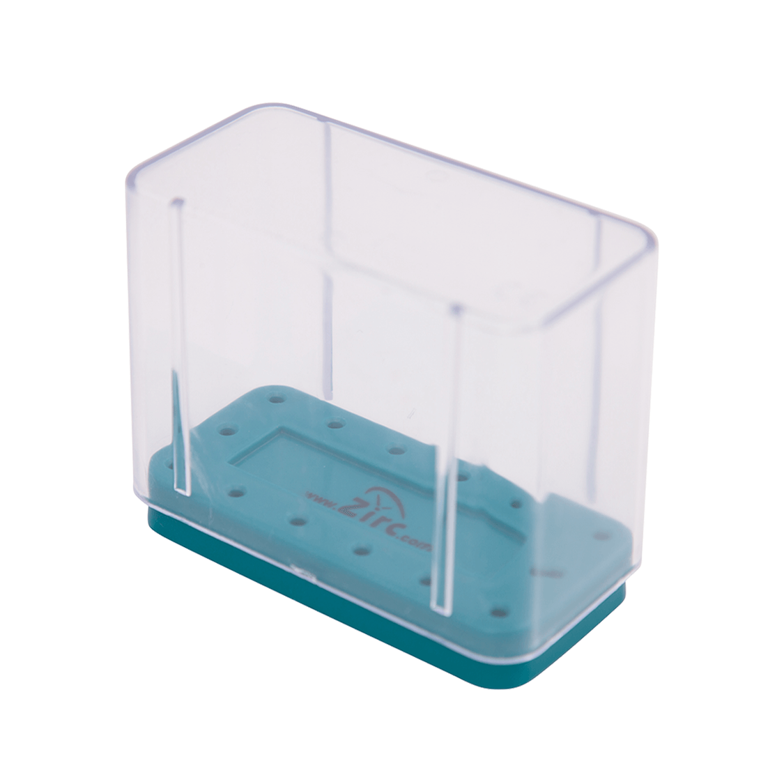Zirc Dental Products | Magnetic Bur Block 14-Hole Cover 2" High - HP Lab Burs | 50Z405