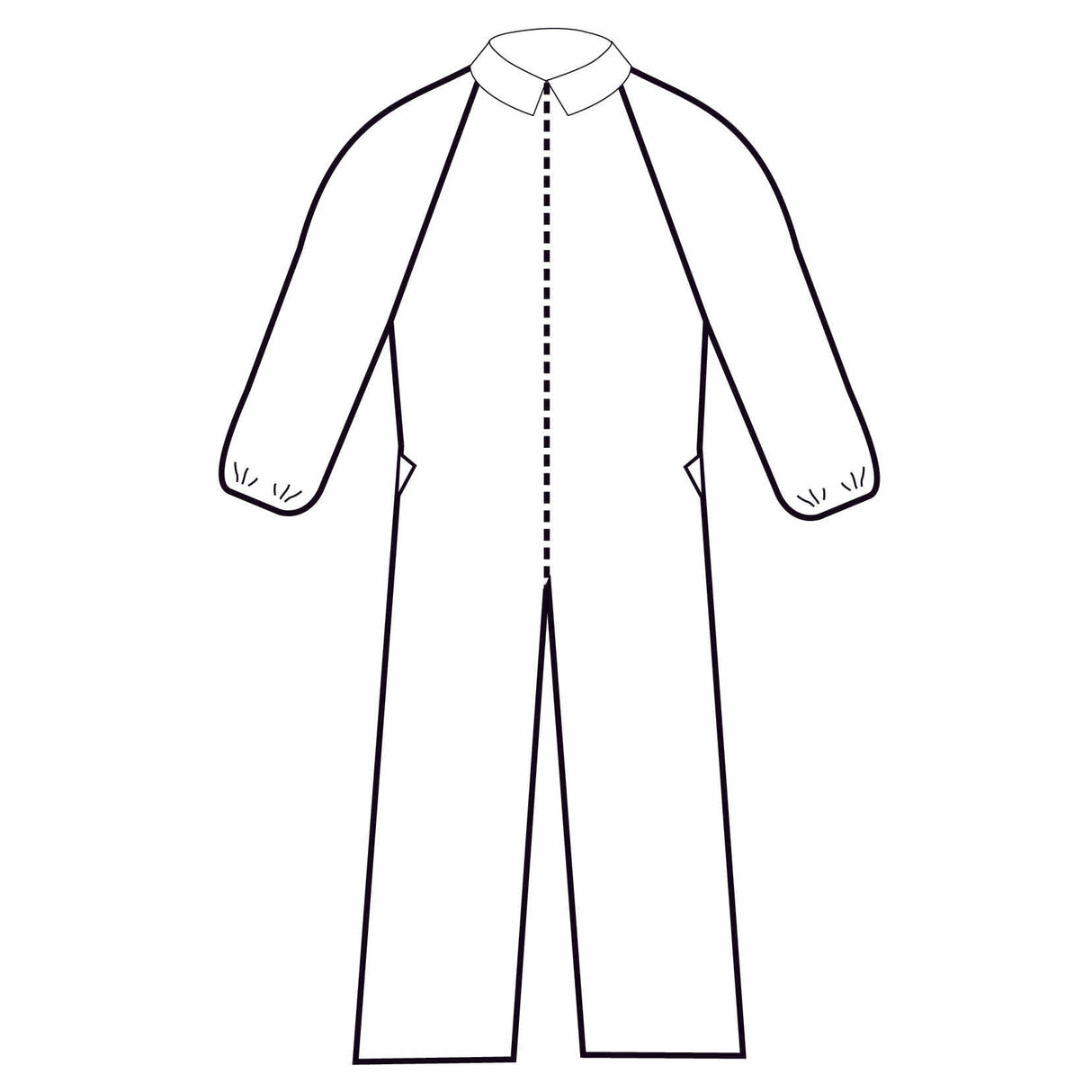 O&M Halyard Inc | Coverall Extra Protection White Disposable NonSterile | 10075