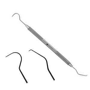 SurgiMac | SurgiMac #17/23 Explorer, Double-Ended, Stainless Steel, Slim Series, 1/Pk. | 10-314s