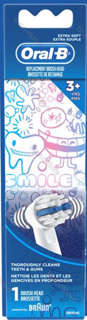 Procter & Gamble | Kids 3+ Brush Head Refills, 1 pk/card, 6 cards/bx | 80339149