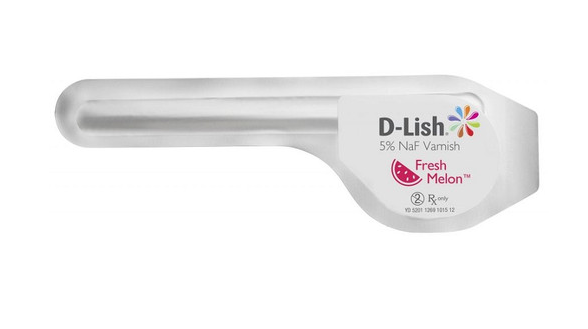 Young Dental | Young D-Lish, 5% Sodium Fluoride Varnish, Fresh Melon, 200/bx | 212420