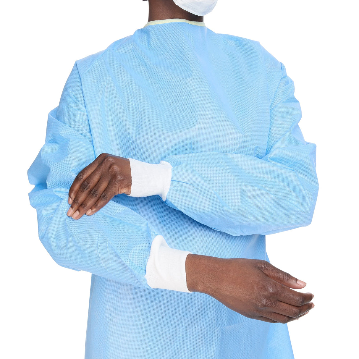 O&M Halyard Inc | Non-Reinforced Surgical Gown with Towel ULTRA Blue Sterile AAMI Level 3 Disposable | 95101