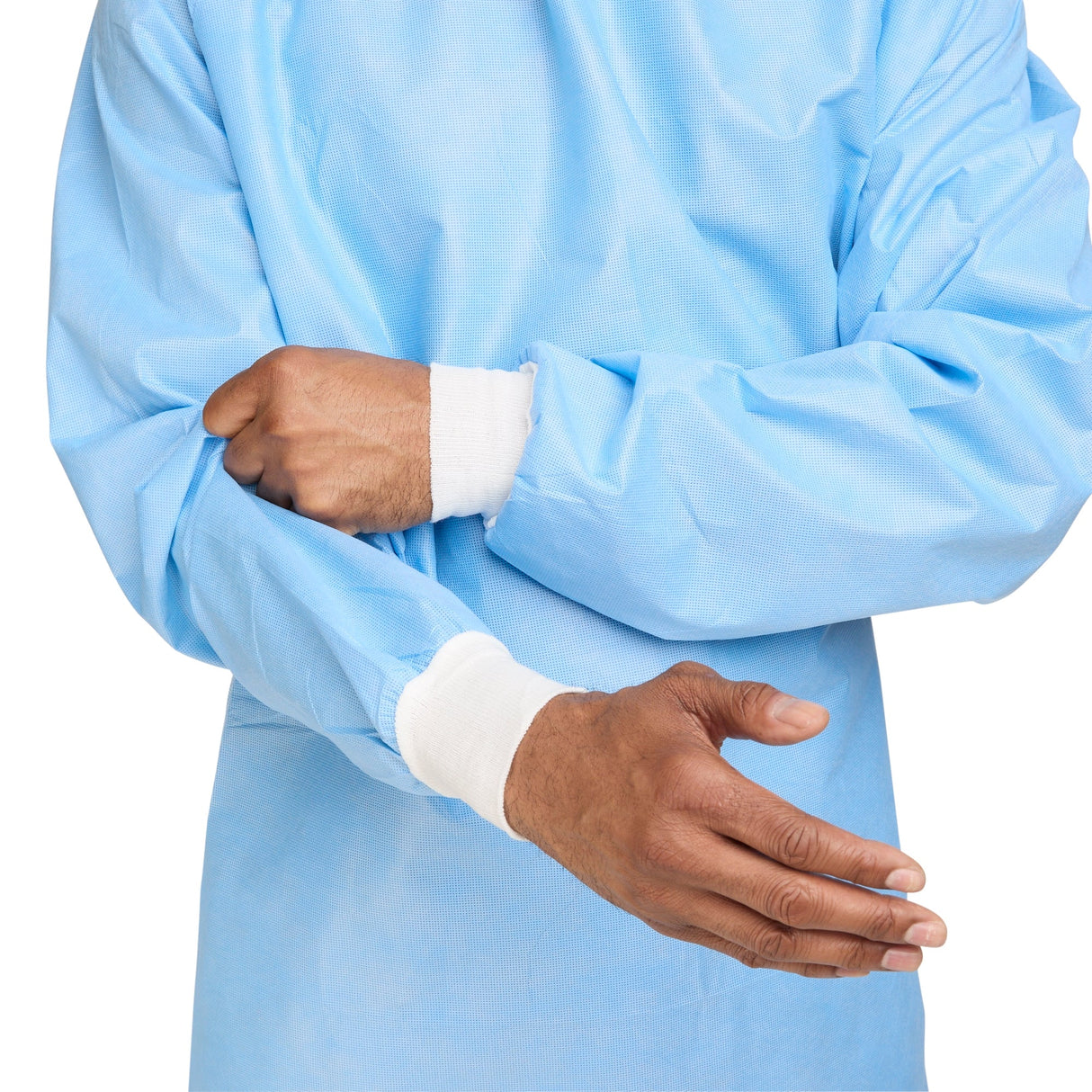 O&M Halyard Inc | Non-Reinforced Surgical Gown with Towel ULTRA Blue Sterile AAMI Level 3 Disposable | 95101