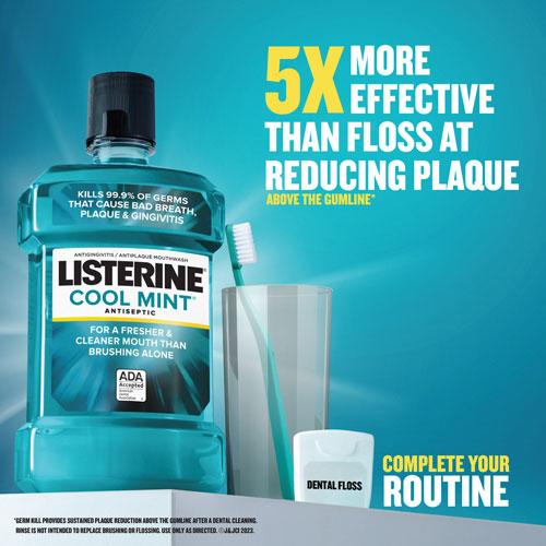 J & J Sales | Listerine Cool Mint - J&J Consumer Products - 1.5 Ltr 6/Ca | 370-42755