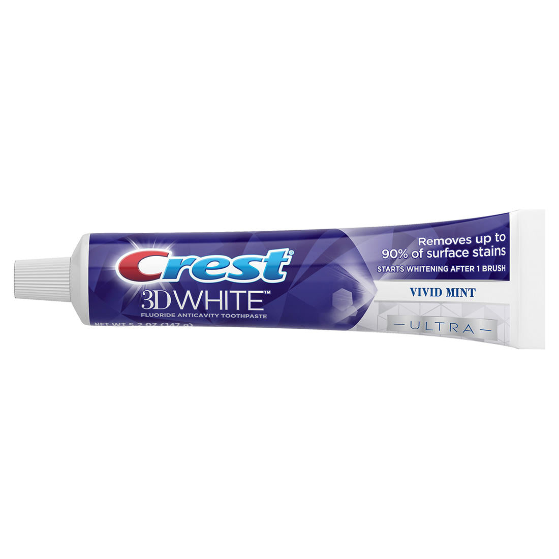 Crest | Crest 3D White Ultra Teeth Whitening Toothpaste, Vivid Mint, 5 pk./5.2 oz. | 289273