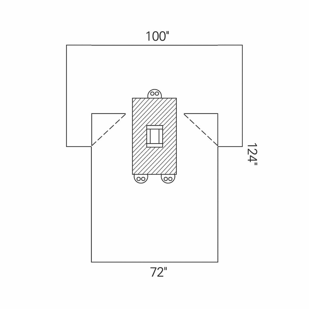 O&M Halyard Inc | Abdominal Drape Laparotomy Drape Inch Sterile | 89228-CS/13