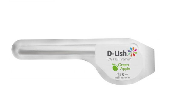 Young Dental | Young D-Lish, 5% Sodium Fluoride Varnish, Green Apple, 200/bx | 295733