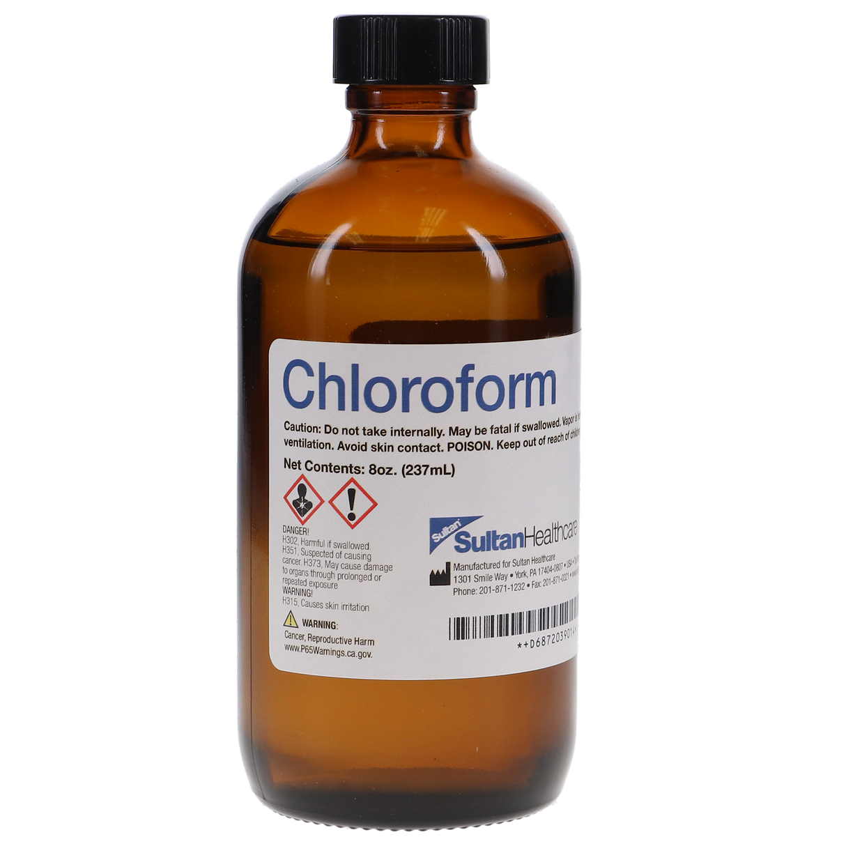 Sultan | Chloroform Bottle, 8 oz | 20390