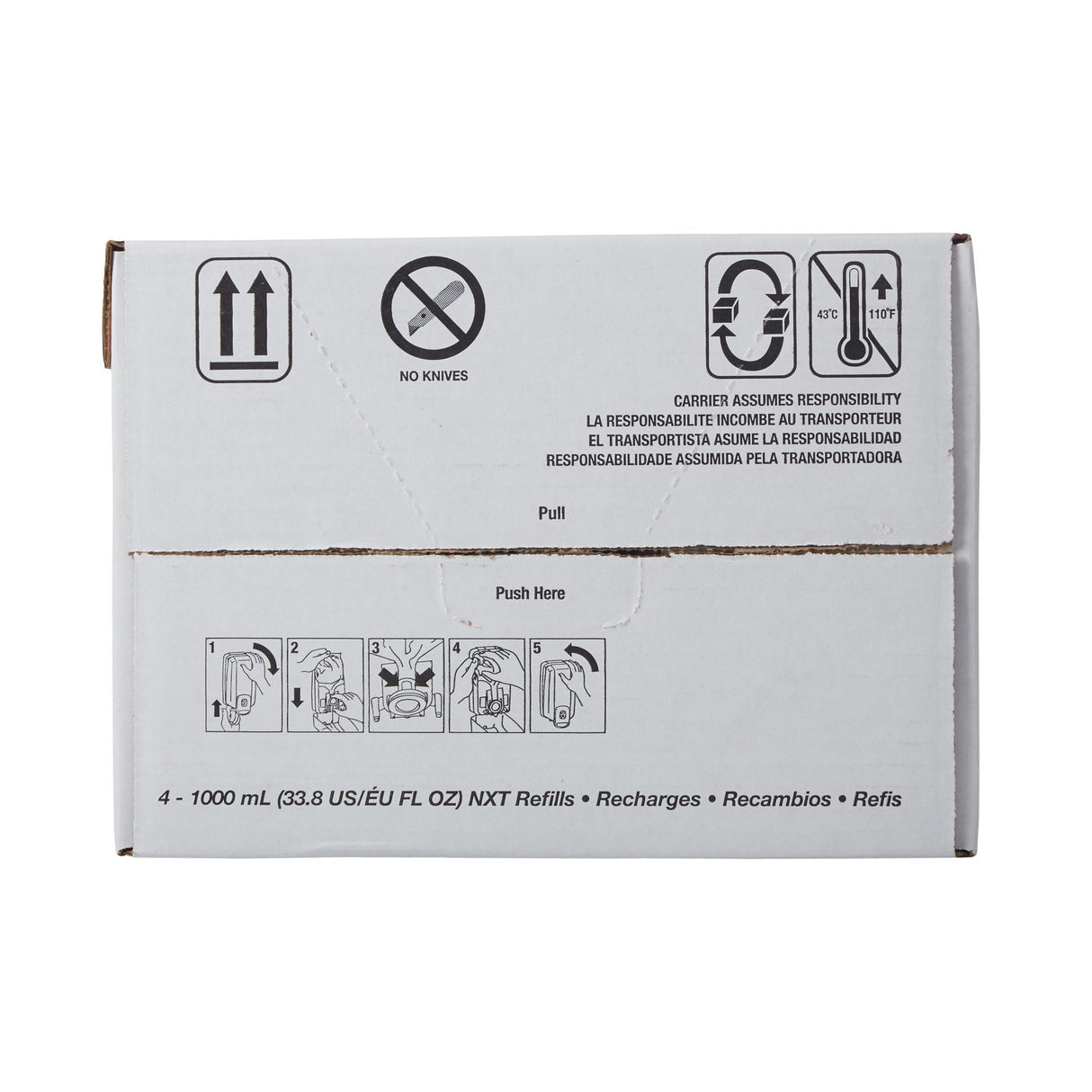 GOJO | Purell Hand Sanitizer Advanced 1,000 mL Ethyl Alcohol Gel Dispenser Refill Bag | 4163-08