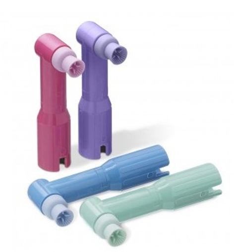 Young Dental | Denticator Denticolors Disposable Prophy Angle, Latex Free, 500/bx | 502850