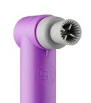 Young Dental | Biotrol Perfect Choice Disposable Prophy Angle, Soft Gray, Latex Free Cup, 100/bg | 514610