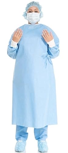 O&M Halyard Inc | Surgical Gown with Towel Halyard Basics Large Blue Sterile Disposable | 99284-1