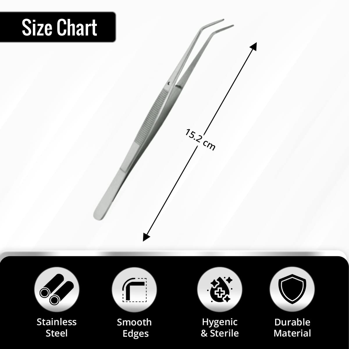 #317 College Cotton Dental Surgical Tweezers Set