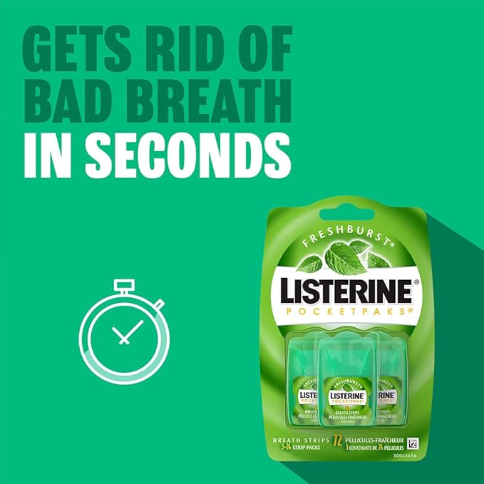 Breath Strips, Fresh Burst, 24/pk, 6 pk/cs