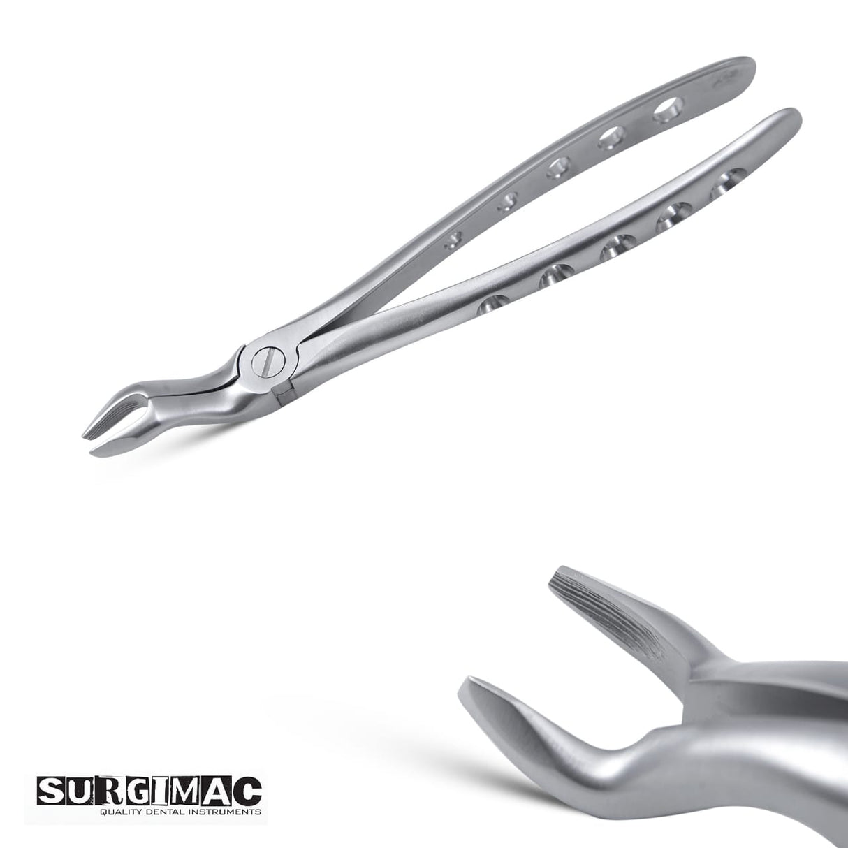 SurgiMac | SurgiMac #67 Extracting Forceps, Stainless Steel, Air Series, 1/Pk | F67XS