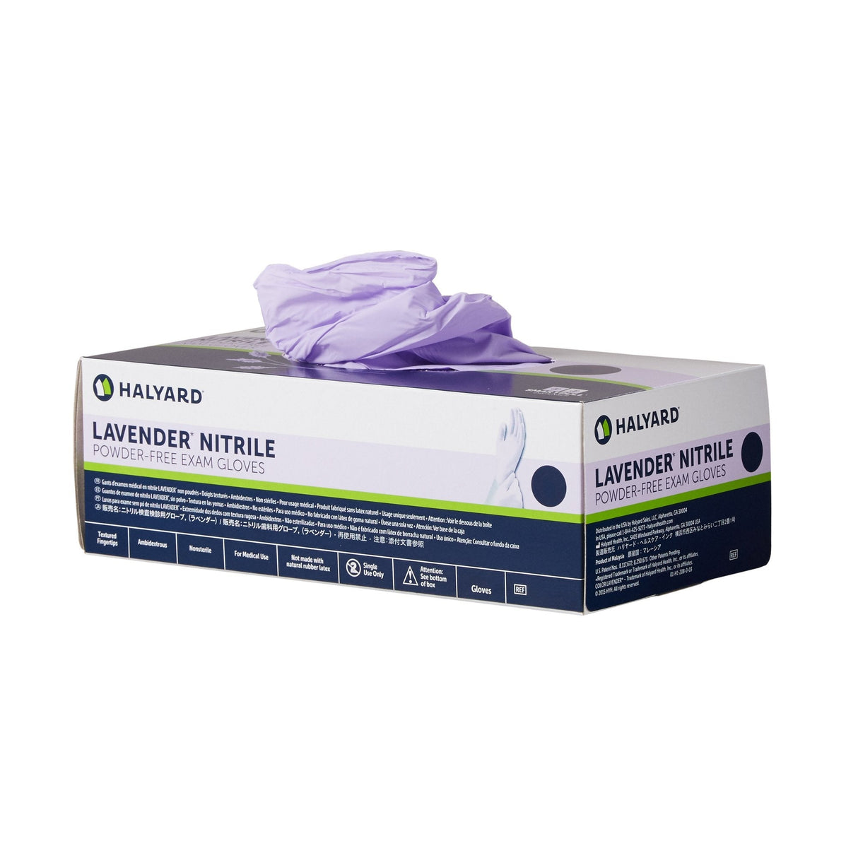 O&M Halyard Inc | Halyard Lavender Nitrile Exam Gloves: 2500/cs. | 52820-CS