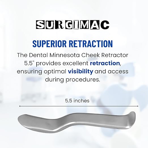 SurgiMac | Minnesota Retractor, Stainless Steel, Eco Series, 1/Pk | 13-1404