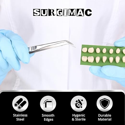 #317 College Cotton Dental Surgical Tweezers Set