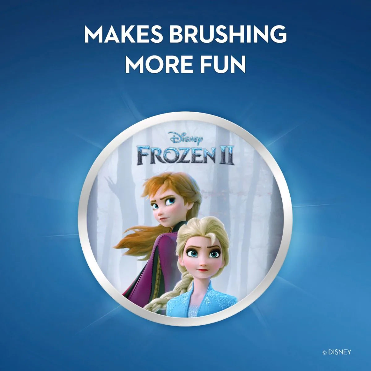 Oral-B Kids Toothbrush, 3+ Years, Frozen Character Graphics