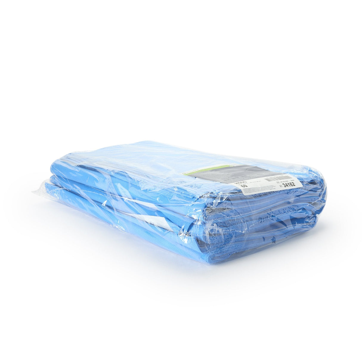 O&M Halyard Inc | Sterilization Wrap White / Blue Dual Layer SMS Polypropylene Steam / EO Gas / Hydrogen Peroxide | 34180-BG/144