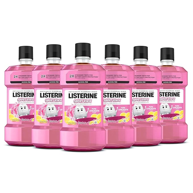 Oral Rinse, Pink Lemonade Flavor, 500mL, 6/cs