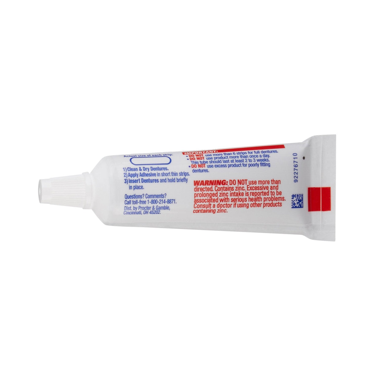 SurgiMac | Denture Adhesive Fixodent Original Cream 1.4 oz | 00076660300385