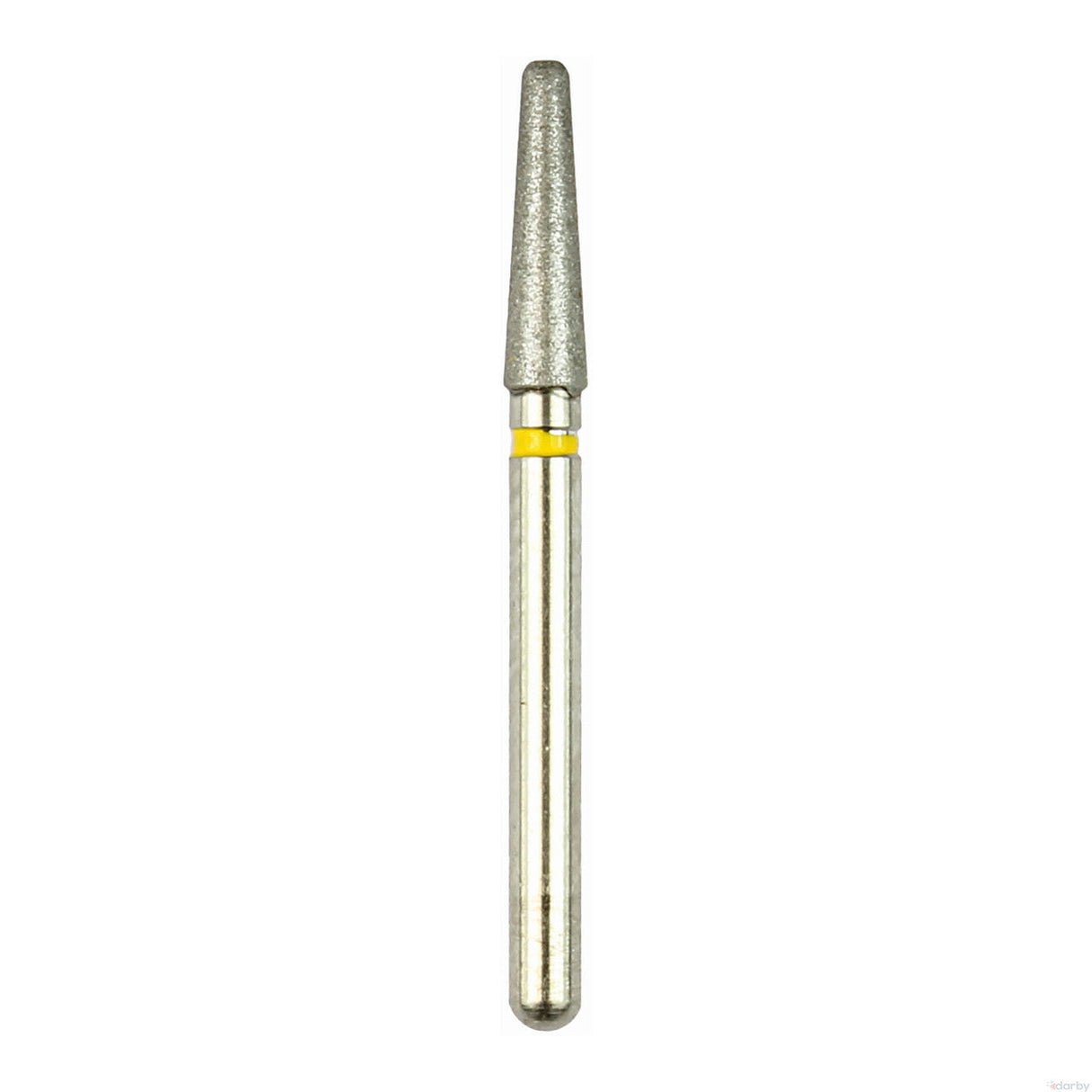 Shofu Dental | Robot FG Diamond, Corner Round Tapered Cylinder, ISO #545/018, 7.0 Length, Super Fine, 1/pk | 791V-1