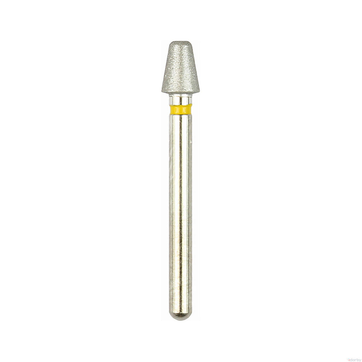Shofu Dental | Robot FG Diamond, Corner Round Tapered Cylinder, ISO #544/027, 3.5 Length, Super Fine, 1/pk | 825V-1