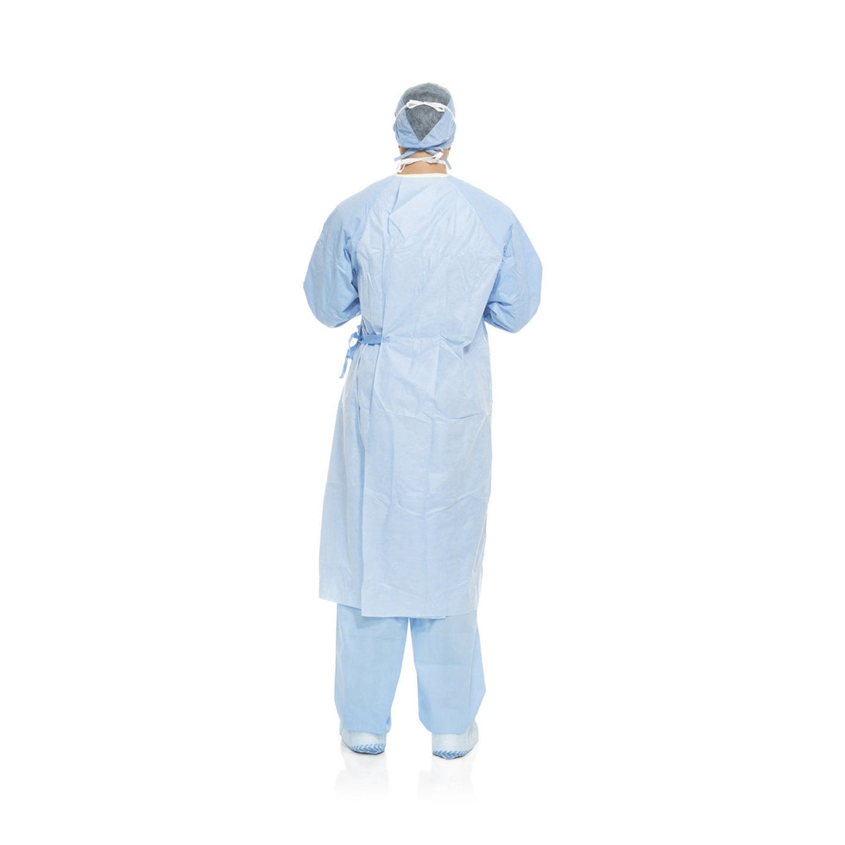 O&M Halyard Inc | Surgical Gown with Towel Aero Blue Blue Sterile AAMI Level 3 Disposable | 41734