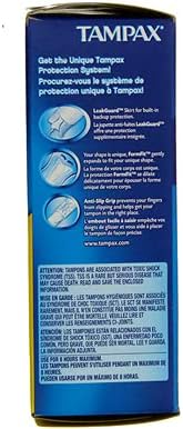 Procter & Gamble | Tampax Tampons, Regular, 20/bx, 24bx/cs | 7301028012