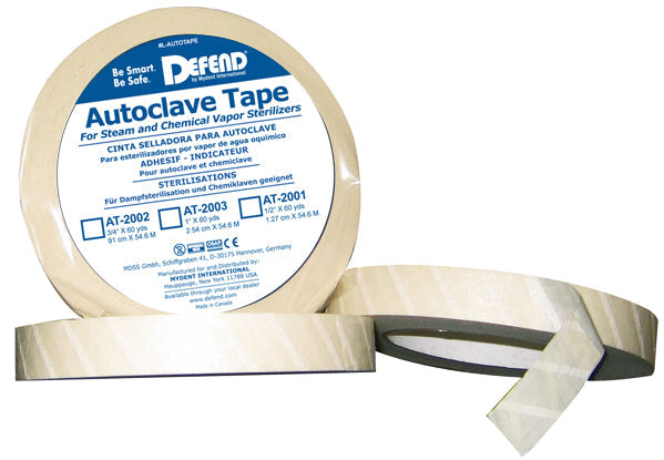 Mydent | Autoclave Indicator Tape, 1" x 60 Yd Roll | AT-2003