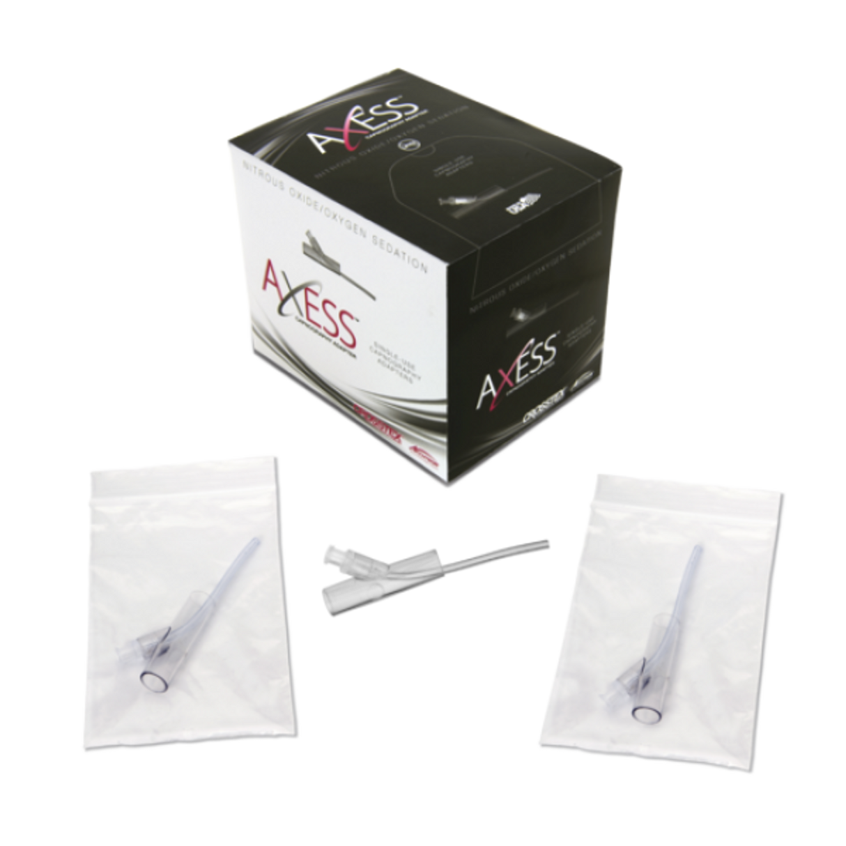 Crosstex | Capnography Adapters, Single-Use, 24/pk | 53055