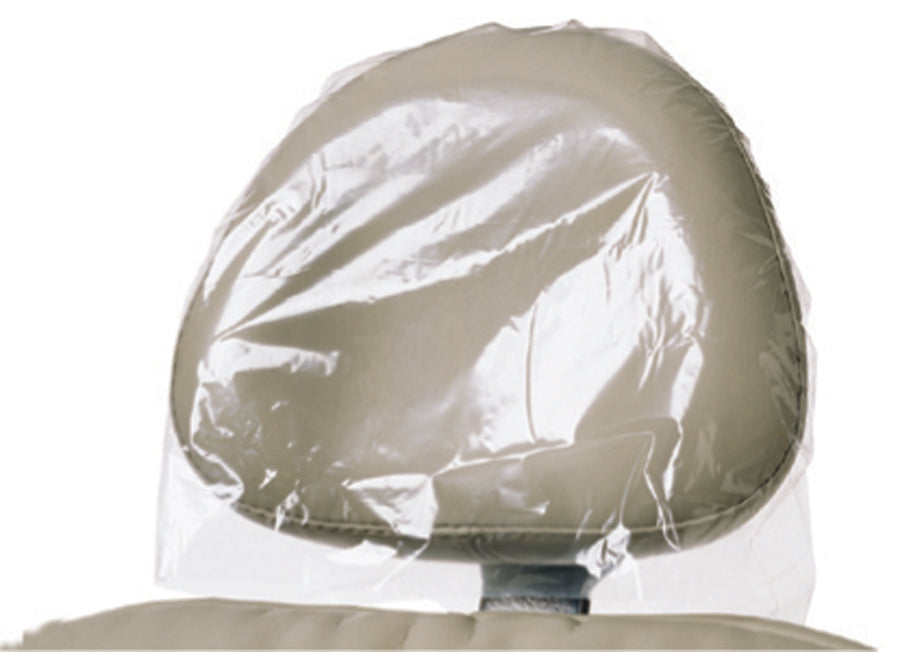Mydent | Headrest Covers, 9.5" x 11", Clear, Plastic, 250/bx | BF-9000