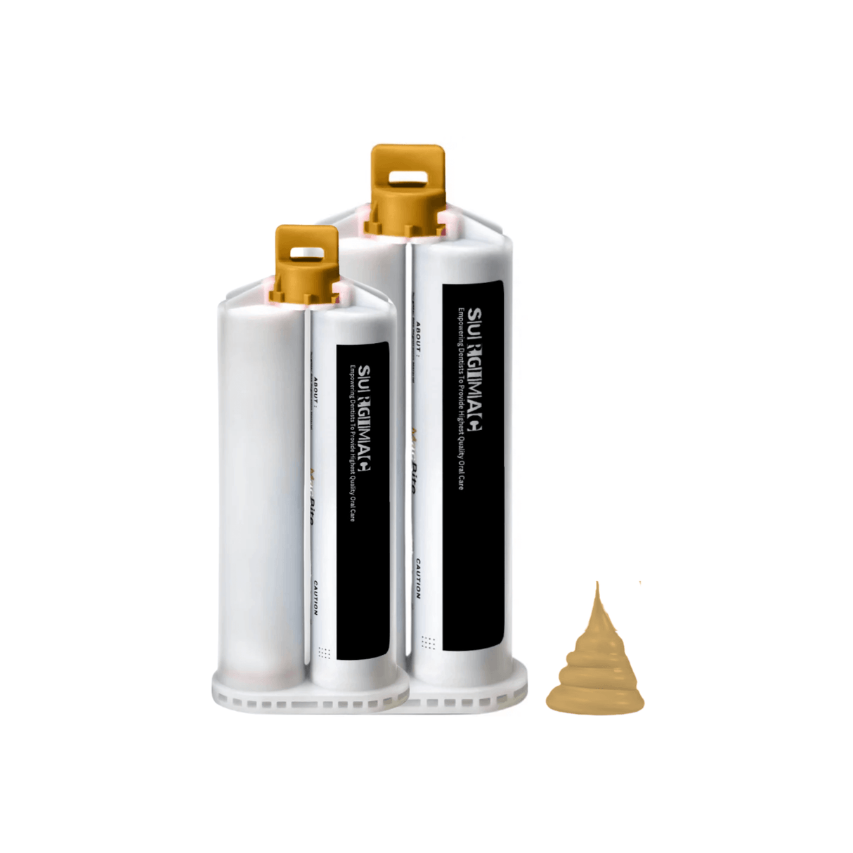 MacBite VPS Bite Registration Material Fast Set 50ml – Orange 12178-1