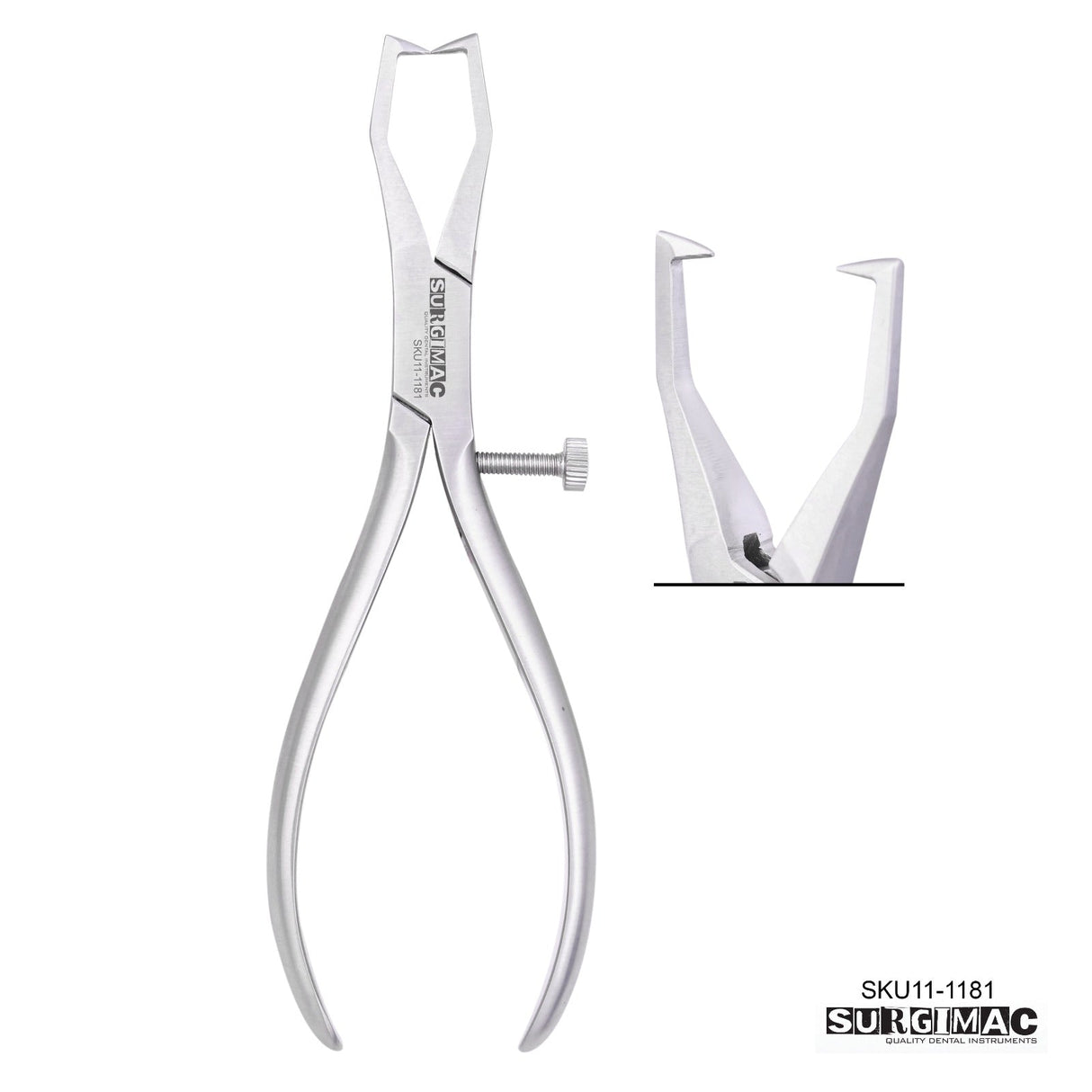 SurgiMac | SurgiMac Baade Crown and Band Removing Pliers, Stainless Steel, Air Series, 1/Pk | 11-1181