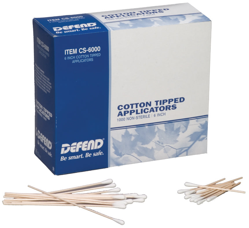 Mydent | Cotton Tip Applicators, 6" Dowel, 1000/bx | CS-6000