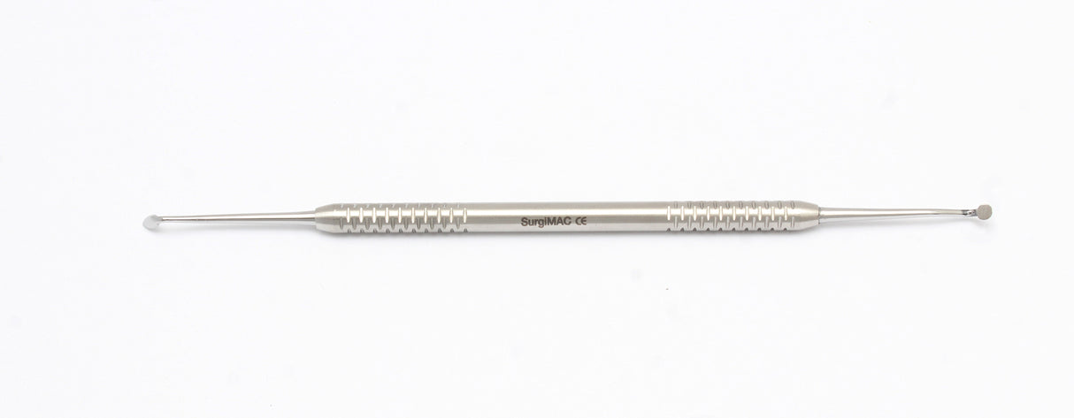 SurgiMac | Surgimac #3/6 Double-end Cleoid-Discoid Carver, Stainless Steel, Slim Series, 1/Pk. | 113-1108-S