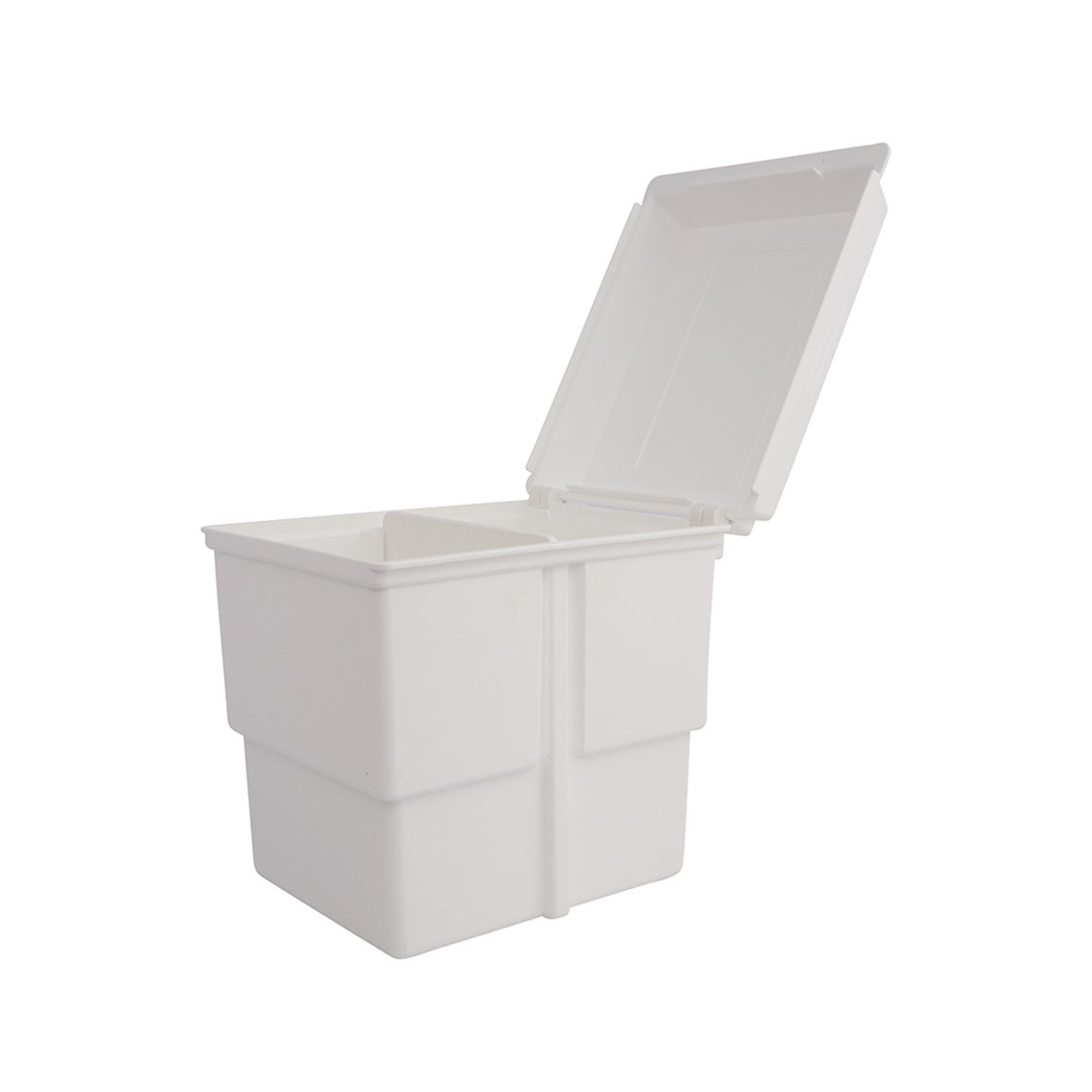 Zirc Dental Products | E-Z Storage Tub White with White Cover 5-1/4"L x 4-1/4"W x 4-3/4"H (inside) | 29R605
