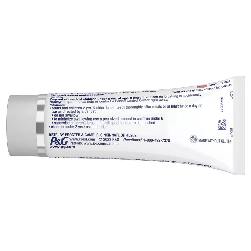 Procter & Gamble | Crest 3D White Brilliance Toothpaste, Vibrant Peppermint, 3.5 oz Tube, 24/cs | 80701355
